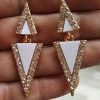 Trendilook Matt Stone Geometric Earring