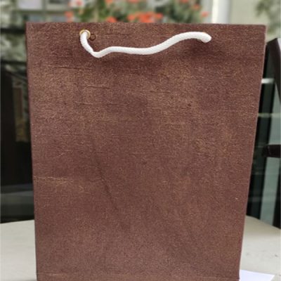 Trendilook Gift Bags Brown Texture Shining Paper Bag