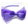 Trendilook Purple Bow Ribbon and Net Hairband