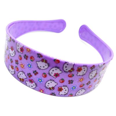 Trendilook Purple Hello Kitty Hairbands for Kids