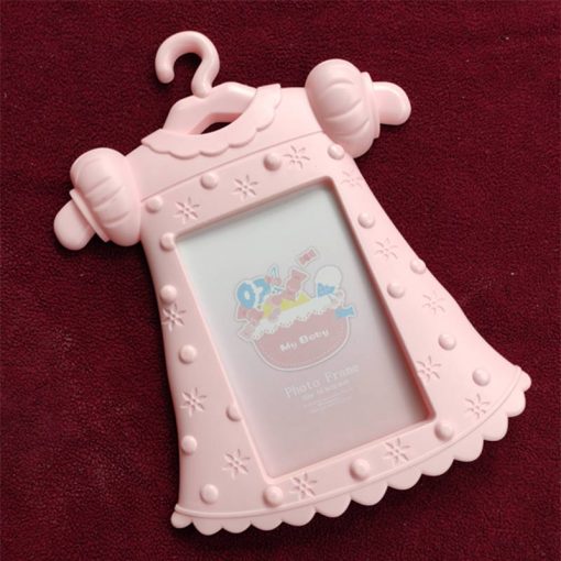 Trendilook Pink Baby Girl Dress Photo Frame for New Born