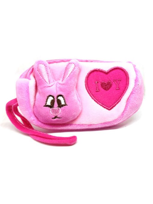 Trendilook Beautiful Soft Animal Face Pencil Purse / Pouch For Kids - Theme1