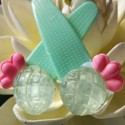 Trendilook Pineapple Shape Cute Clips one pair For Kids