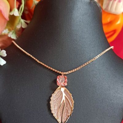 Trendilook Leaf Neckpiece For Ladies and Girls