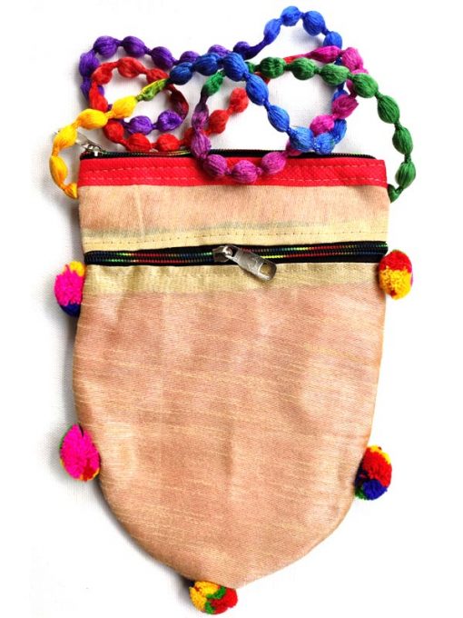 Trendilook Handmade Cream Elephant Sling Bag for Ladies and Girls