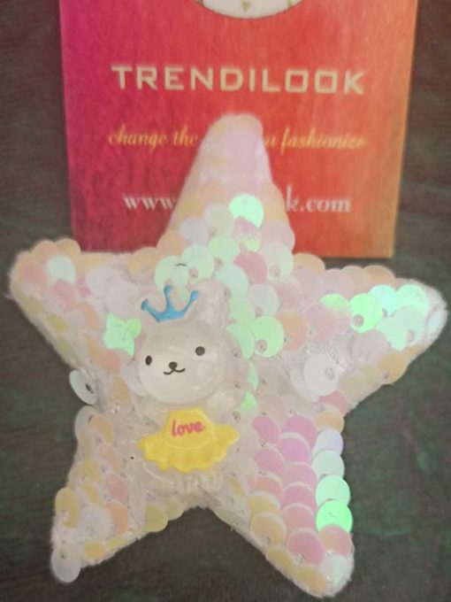 Trendilook Glitter Shimmer With Doll Star Clip