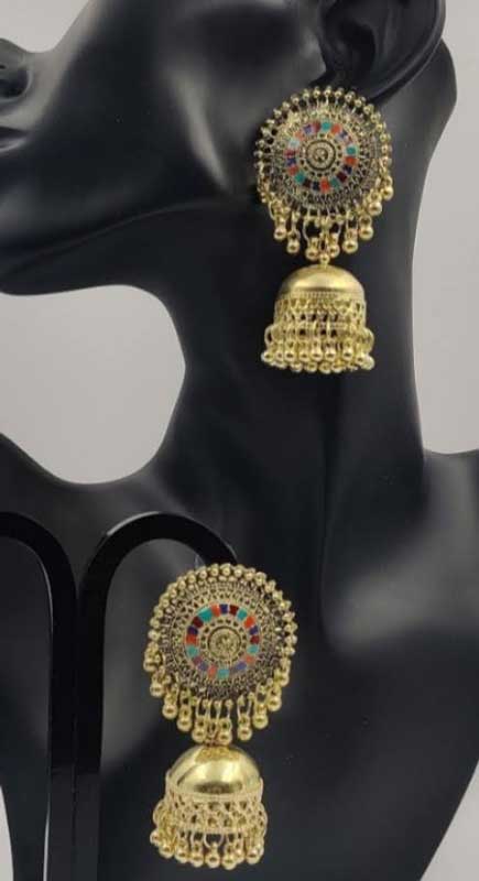 Trendilook German Golden Jhumki