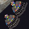 Trendilook Multicolor Black Polished Earring