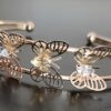 Trendilook AD Gold Plated Adjustable Bracelet for Ladies