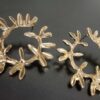 Trendilook Golden Flower Loop Earring