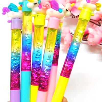 Trendilook Beautiful Unicorn Glitter Gel Pen for Kids